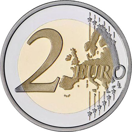 Portogallo 2€ 2015 - 30 anni della bandiera europea